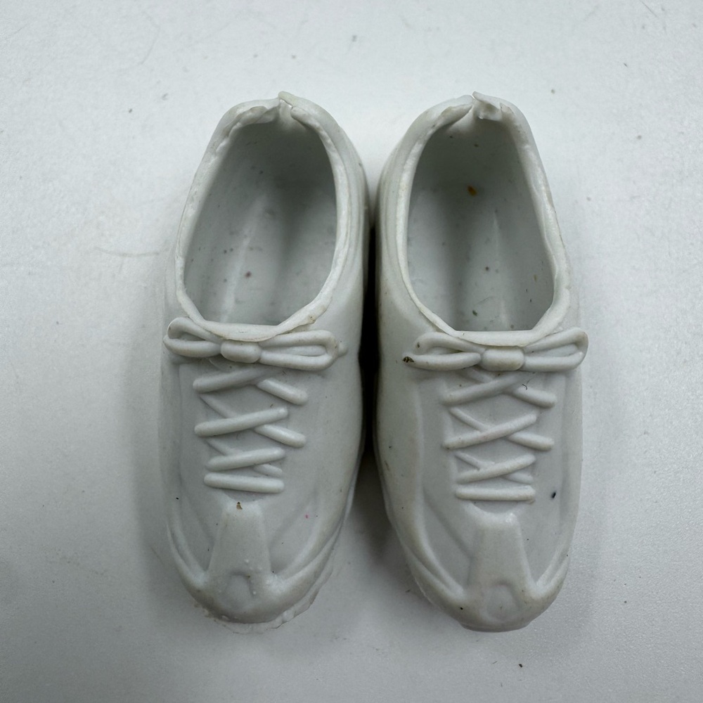 BARBIE KEN DOLL White Sneakers Lace Up  SHOES